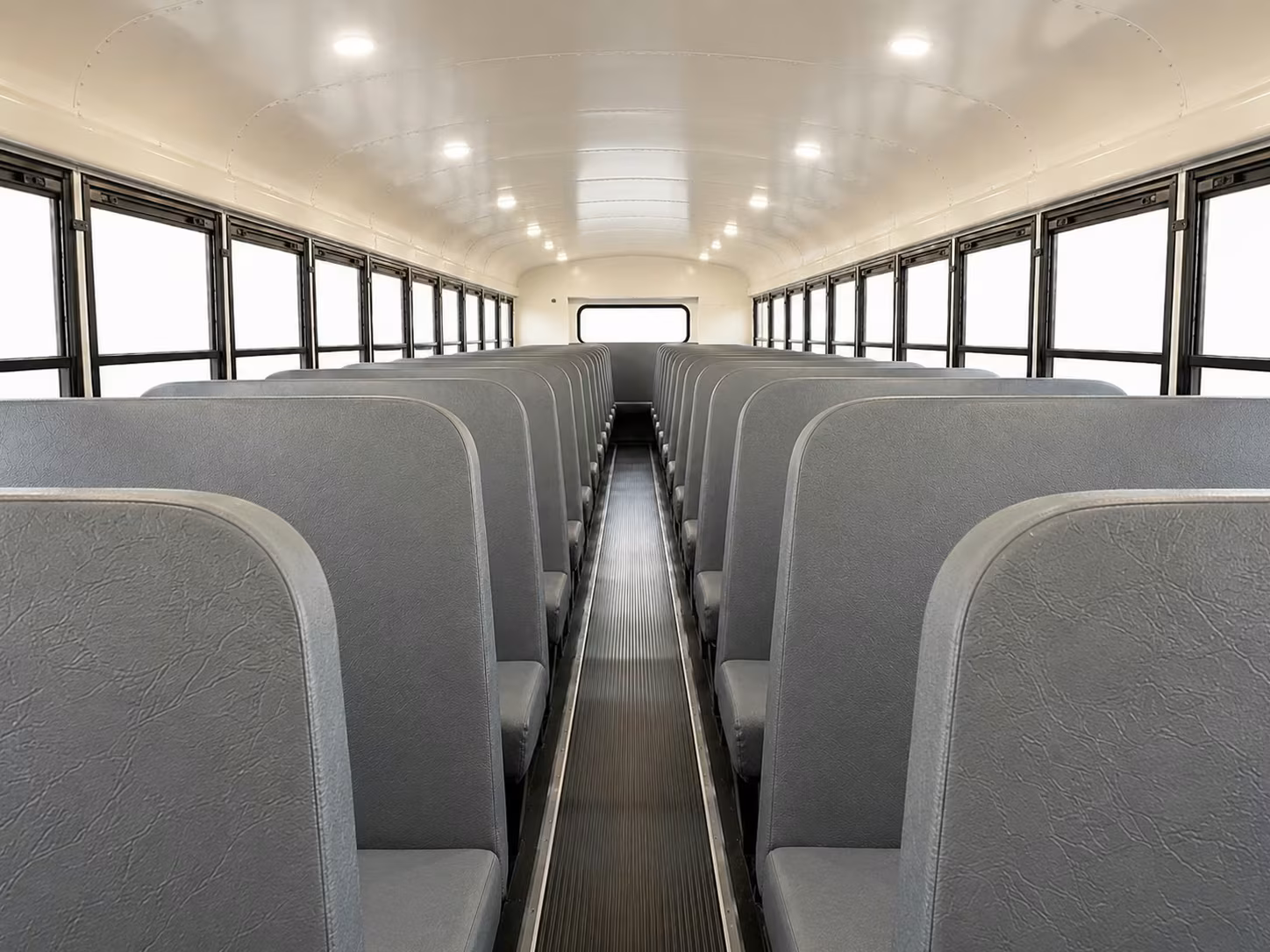 school bus interior