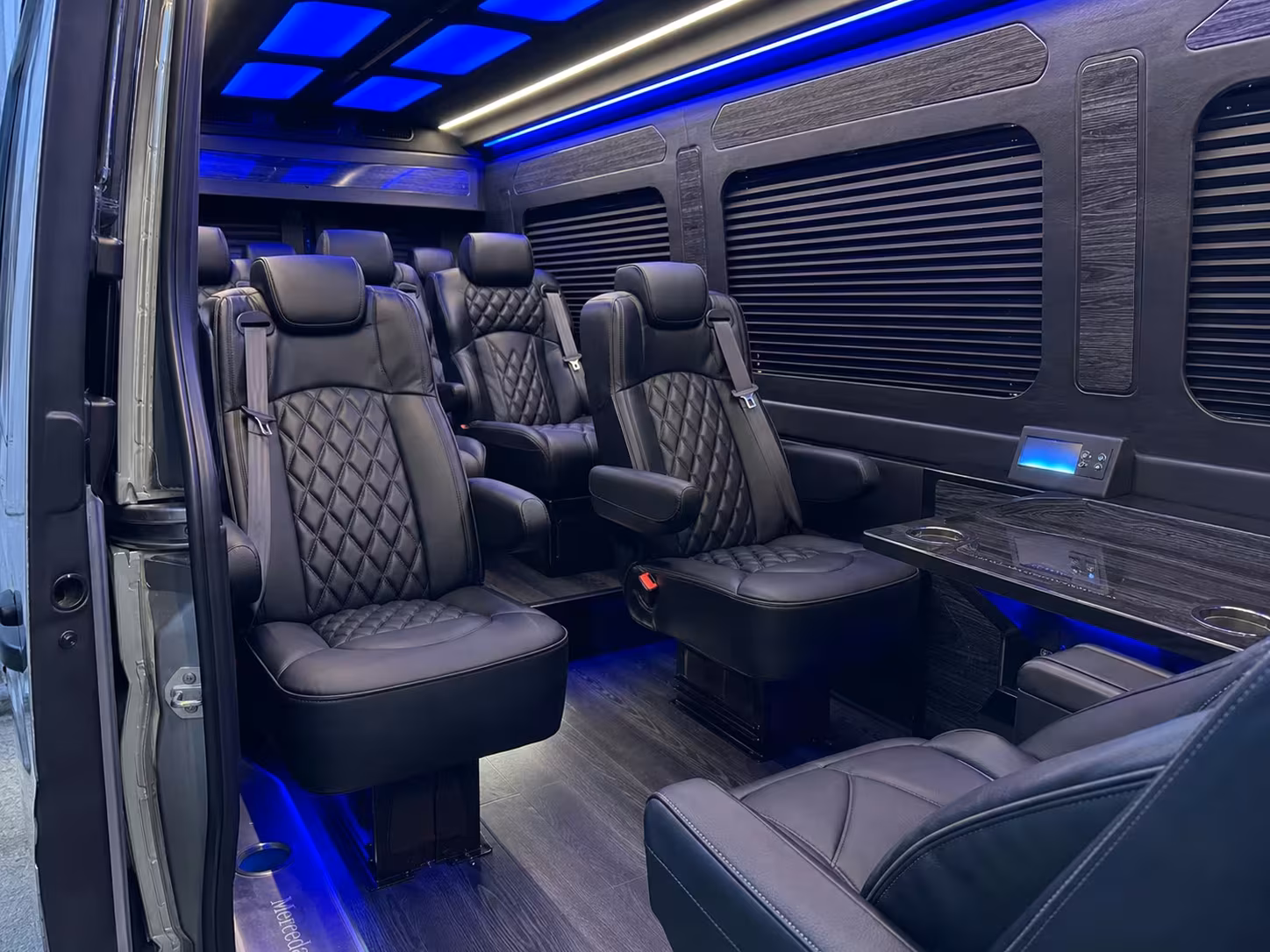 sprinter van transportation for groups and events across austin